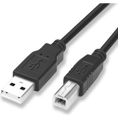 Câble d’imprimante USB 2.0 – 3 mètres – Connexion fiable – Imprimante (1/5)