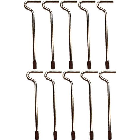Lot de 10 clés d'urgence pour serrures de porte intérieures Schlag (1/5)