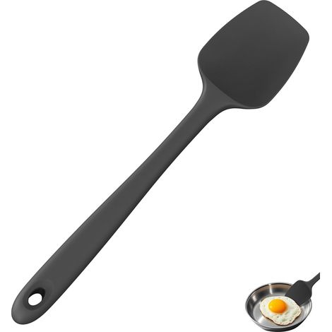 1 Spatule cuillère, 35 cm, silicone alimentaire, résistance 315°C, manche antidérapant, cuisson mélange