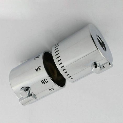 Poignée thermostatique pour mitigeur de baignoire/douche, poignée de commande de thermostat d'eau pour robinet mitigeur de baignoire/douche