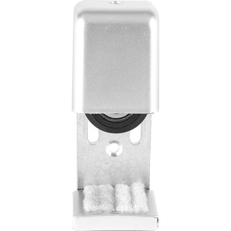 Guide de Porte Coulissante de Sol en inox Argenté