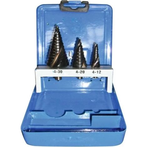 Makita P-70029 Set svasatori a gradino per acciaio Inox 3 Pz.