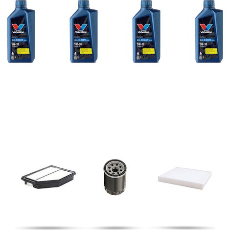 Kit tagliando 3 FILTRI e 4L OLIO compatibile con Kia Cee D II (FD) 1.0 T-Gdi 88kw dal 2012 (1/5)