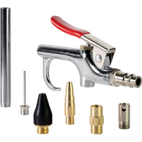 Güde Compressa pistole di soffiaggio dell'aria set - 7 pezzi (1/3)