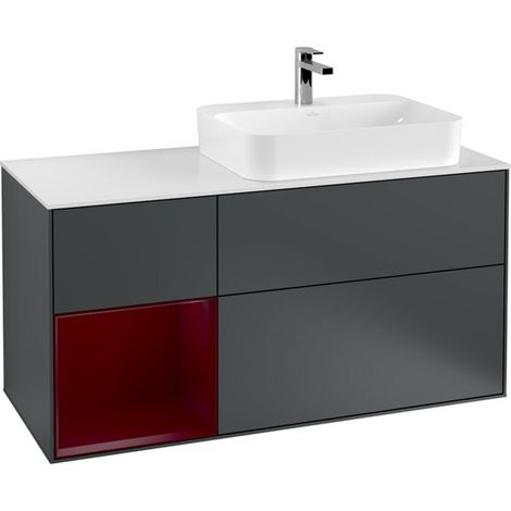 Villeroy & Boch F391HBHG Meuble sous-lavabo Finion F39 (1/2)