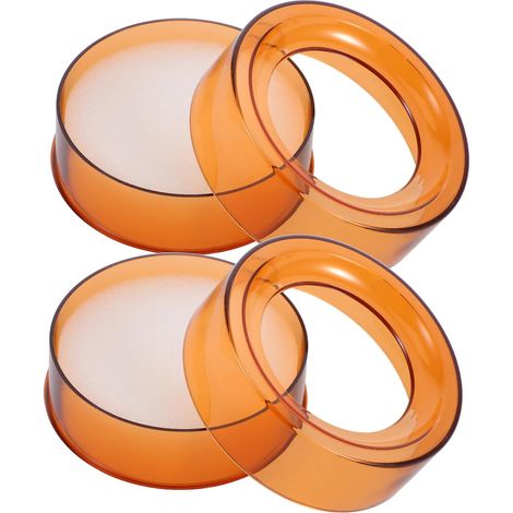 ronde hydratante pour le bout des doigts plastique orange
