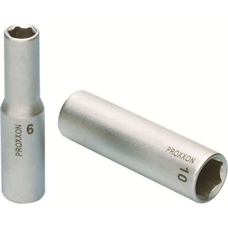 PROXXON 2223536 - Vaso largo hex 3/8" 10 mm