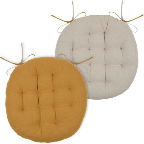 Cuscino per sedia DUO 38 cm color miele