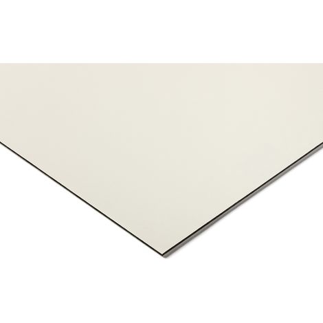 Plaque PC RS PRO Noir, Blanc, 1300mm x 500mm x 3mm ( Prix pour 1 )