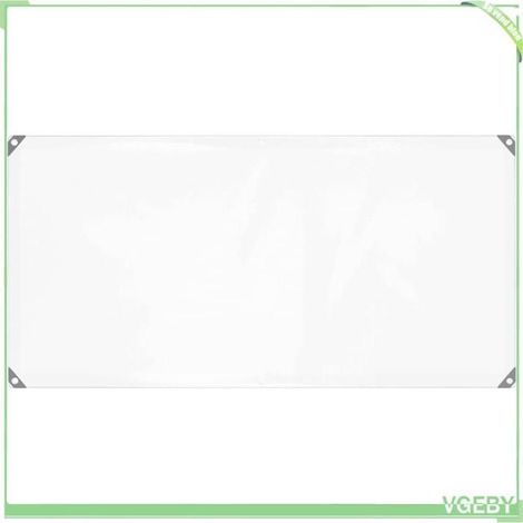 3429270 Bâche avec œillets Transparent 1 x 2 m Polyéthylène (1/5)