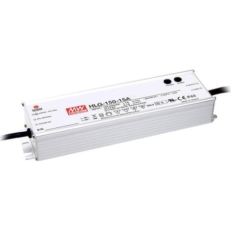 Driver LED Mean Well HLG-150H-24A 24 V DC 6,3 A A042001 (1/3)
