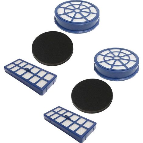 Kit de filtre d'échappement pré-moteur pour aspirateur Hoover U81 Breeze BR2020 BR30 BR71 Series(2 Pièces)