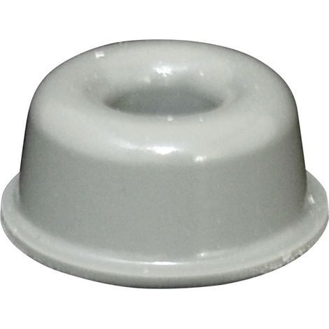 TOOLCRAFT PD2210G Gerätefuß selbstklebend, rund Grau (Ø x H) 22.3 mm x 10.1 mm 1 St.