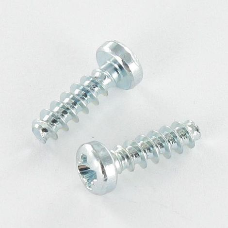 Vis pvc Tête cylindrique bombée TCB Pozi 2.5X16 Acier zingué microvis-500 pièces