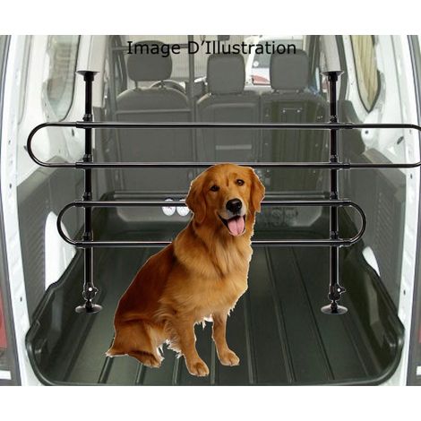 Grille De Protection De Voiture, Pour Chiens, Réglable, Hauteur 50 cm (1/5)