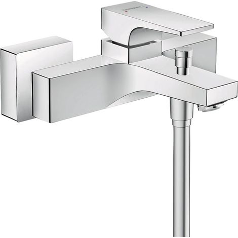 hansgrohe Metropol Einhebel-Wannenmischer Aufputz 22l/min mit Hebelgriff, Chrom