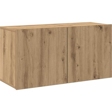 Maison Exclusive - TV-Wandschrank Artisan-Eiche 80x30x41 cm