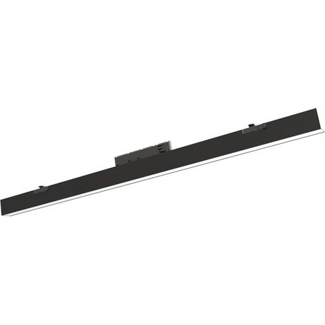 TRADE SHOP - Plafoniera Lampada Barra Lineare Led Per Binario Trifase 40w Cct 3in1 110° Ip20 Dl36120-3c - Nero