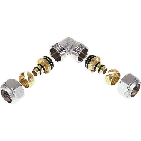RACCORDO A STRINGERE CURVO DOPPIO 'ART. 533 / 543' 'art.533' - 16 x 16  - ICMA