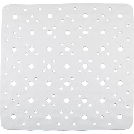 Tappeto doccia Bus bianco antiscivolo con ventose 52 × 52 cm (1/2)
