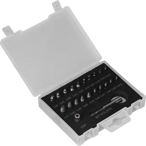 Extracteur de vis cassée en acier rapide HSS, outil de retrait de boulon tordu pour voiture et usage domestique (1/5)