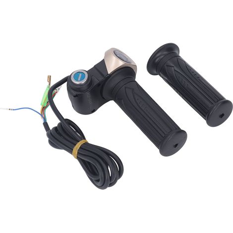 Poignée d'accélérateur 36V-72V avec écran LCD et couvercle, télécommande pour moto tout-terrain, quad et vélo motorisé (1/5)