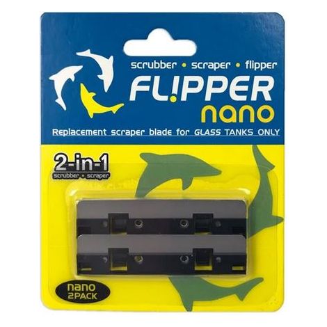 Lame Flipper RB in nano acciaio, 2 pezzi.