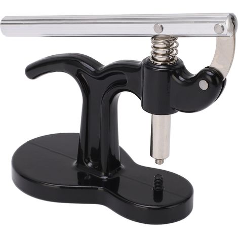 Kit de réparation de montre 17 pièces avec presse, support, pince, ouvre-boîtier, chiffon nettoyant, moules en plastique (1/5)