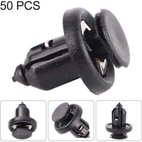 Garnitures de passages de roue, pare-boue et clips de soubassement moteur pour pare-chocs (50 pièces) (1/5)
