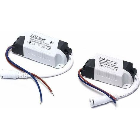 KZQ 2x Driver LED, 24-36 W, transformateur pour plafonnier LED, alimentation panneau LED, connecteur DC pour plafonnier LED (24-36 W) (1/5)
