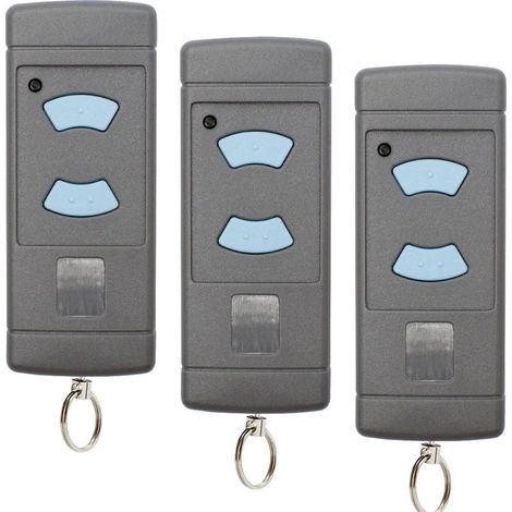 Télécommande manuelle pour porte de garage Horman 868 MHz 2 boutons 3 pièces (1/5)