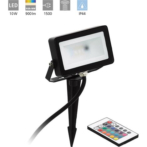 Faretto Picchetto Esterno Moderno Faedo 4 Alluminio Nero Led (1/4)