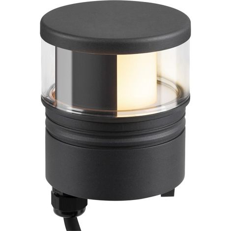 Tête de lampe borne M-POL extérieur gris LED 19W 2700/3000K IP 65 - SLV - 1006393
