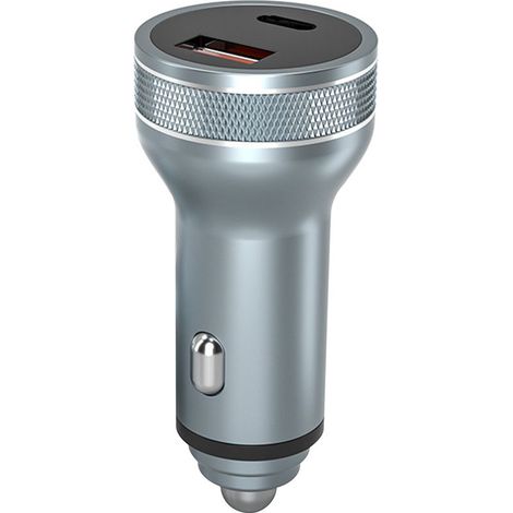 Chargeur de voiture PD et QC3.0, charge rapide, Portable, intelligent, contrôle de la température, sans danger pour téléphone Portable, appareil photo numérique (1/5)