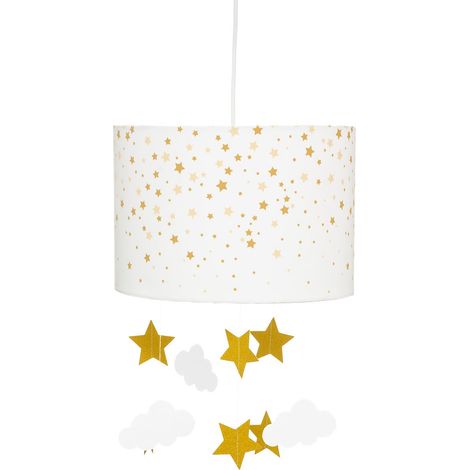 Hängeleuchte für Kinderzimmer Wolke und Sternen, Ø 30 cm (1/3)