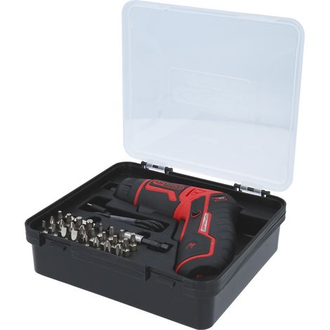 KS TOOLS eMONSTER 1/4" Juego de destornillador de puntas a batería, 27 pzs. - 515.6500 (1/4)