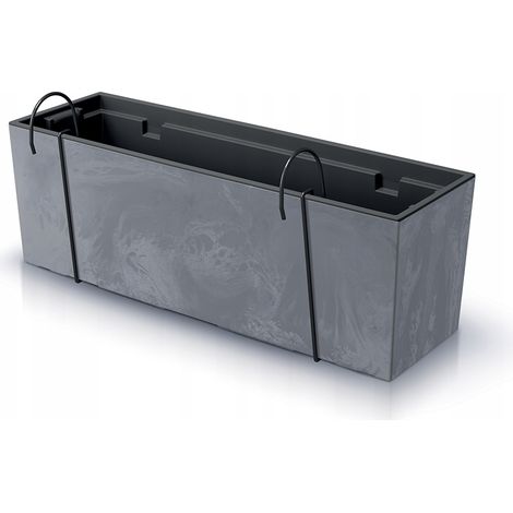Urbi Beton Effect DUC600EW Balkonblumentopf  Marengo