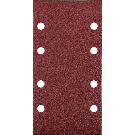 KWB 8183-88 Quick-Stick - Nastro abrasivo per legno e metallo, autoadesivo, 93 x 185 mm (1/4)