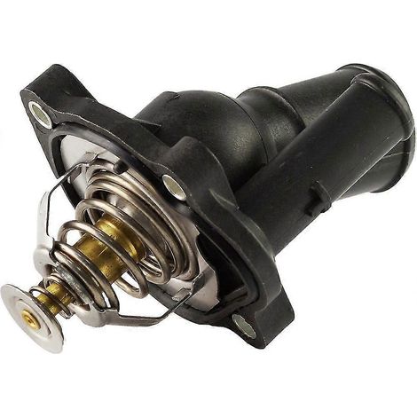 Pièce de rechange pour boîtier de thermostat de liquide de refroidissement moteur compatible avec les camionnettes, Ford Focus et Ford Escape, 3M4Z-8575-B. (1/5)
