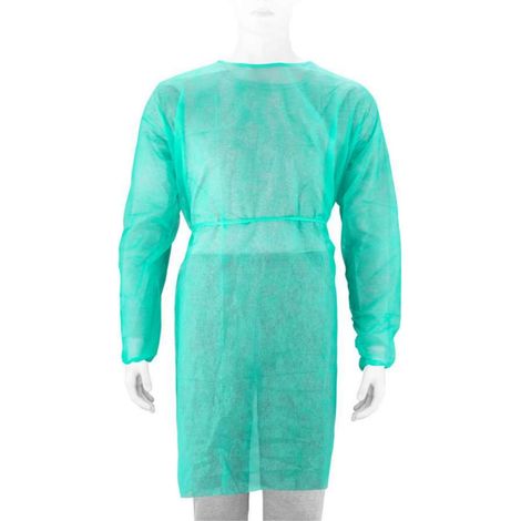 Delantal médico desechable no tejido TNT 18gr - 10 unidades (1/5)