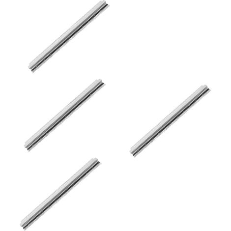 Lot de 4 règles en aluminium, échelle droite, papeterie (1/5)