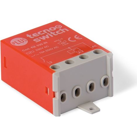 Rele' Ad Impulsi 2 Scambio 230V  Orange Plu ( TECNOSWITCH cod. RE530CO )