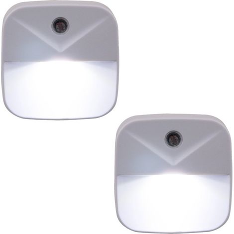 - Lampes à économie d'énergie - Veilleuse - Veilleuse à brancher - Veilleuse pour adultes - Capteur de luminosité intelligent - Lumière blanche (1/5)