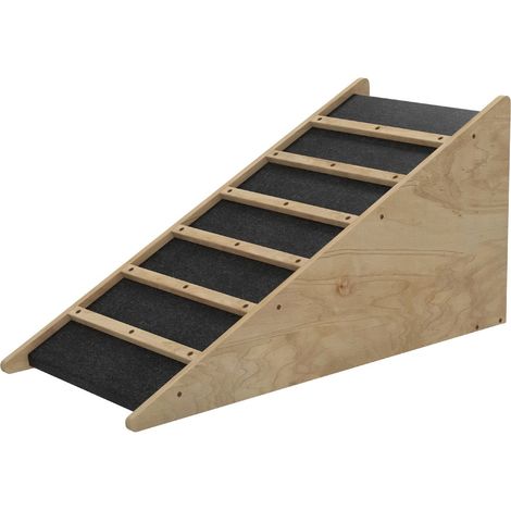 Rampa Para Perros Rampa Antideslizante Para Mascotas Para Maletero, Ayuda De Entrada Para Perros Medianos De Hasta 20 Kg, 90X40X45Cm