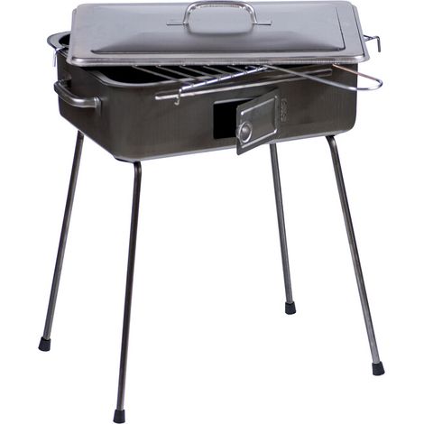 1PZ BARBECUE "FORNACETTA" IN LAMIERA RETTANGOLARE