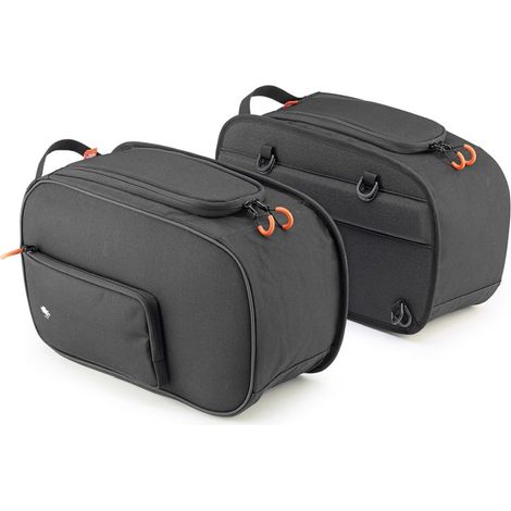 SACS LATÉRAUX KAPPA (PANNEAU) 17L NOIR (GAMME STRYKER) (29X15X45CM)