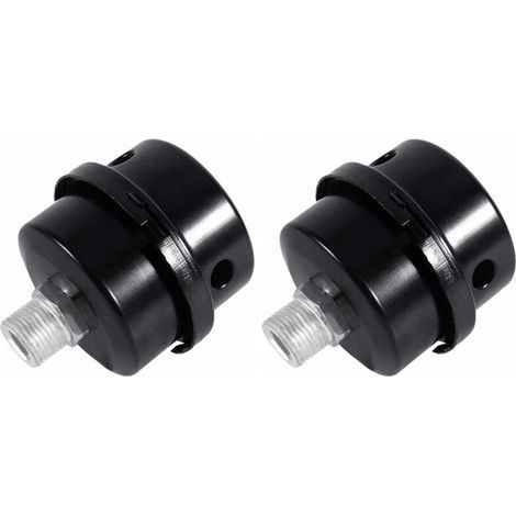 CSPARKV 2 pack Filtre Silencieux pour Compresseur d'Air (3/8\" Filetage 16mm) (1/4)
