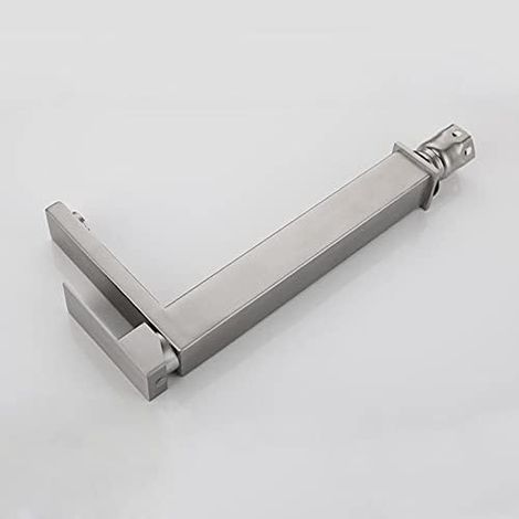 Aufsatzwaschtischarmatur aus Messing für Warm- und Kaltwasser (Farbe: Silber) (1/3)