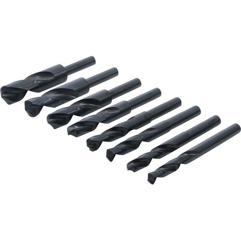 Coffret de 8 forets bgs 2019 de 13 a 25 mm a queue reduite a 13 mm (1/5)