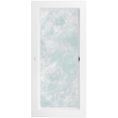 Baignoire rectangulaire VB Legato 1800 x 800 x 660 mm avec système AE TP2 Blanc alpin